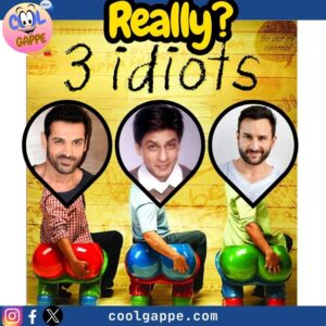 3 Idiots cast - The insider secrets behind the scene of main 3 idiots -a blog by cool gappe